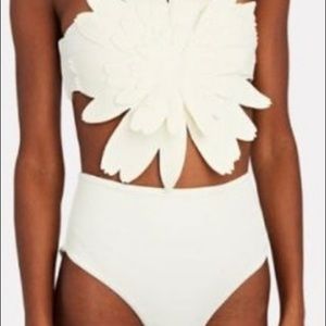 brand new Luvswims floral bikini off white size S never worn!